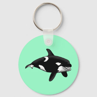 killer whale keychain