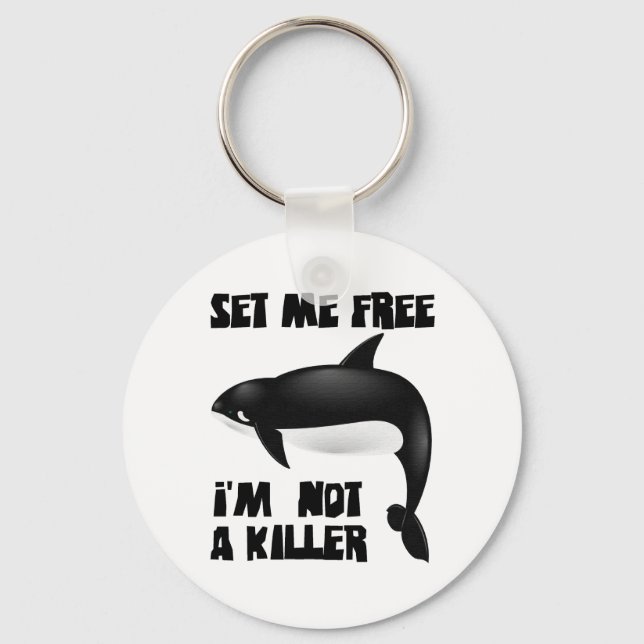 Killer Whale - Orca Keychain (Front)