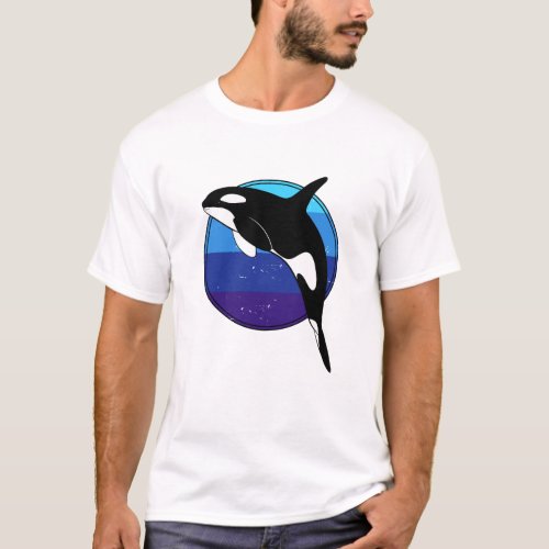 Killer whale orca T_Shirt