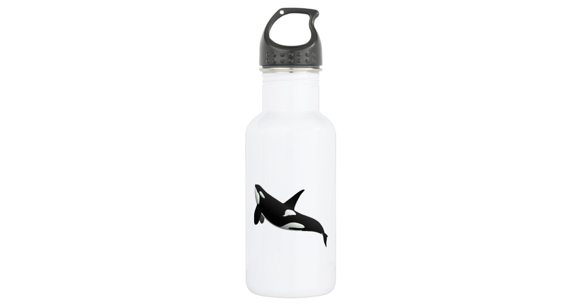 Orca Kawaii' Insulated Stainless Steel Water Bottle