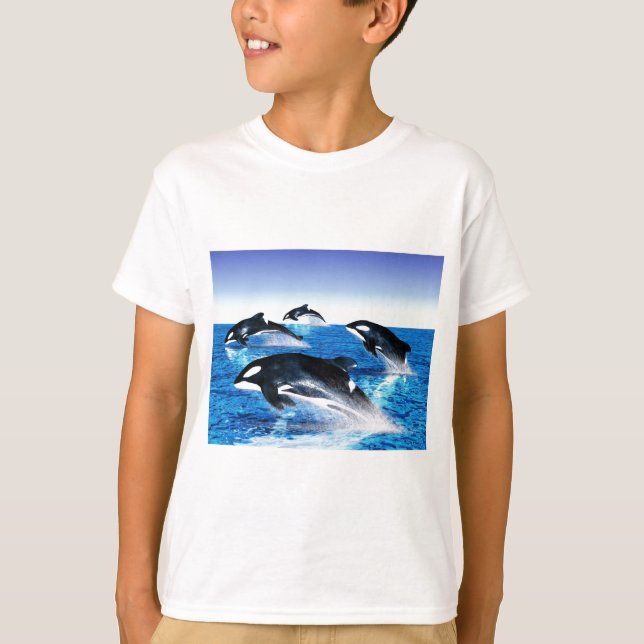 Killer Whale Pod T-Shirt (Front)