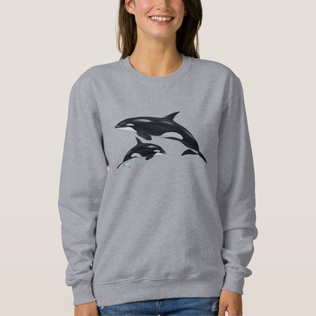 Killer Whale Sweatshirt (Front)