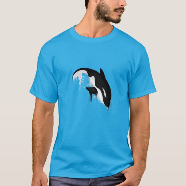 Killer Whale T-Shirt by Crem (Front)