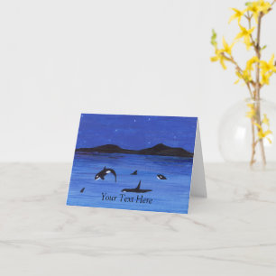 Killer Whales Card