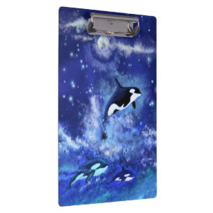 Killer Whales Clipboard