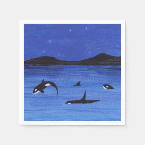 Killer Whales Napkins