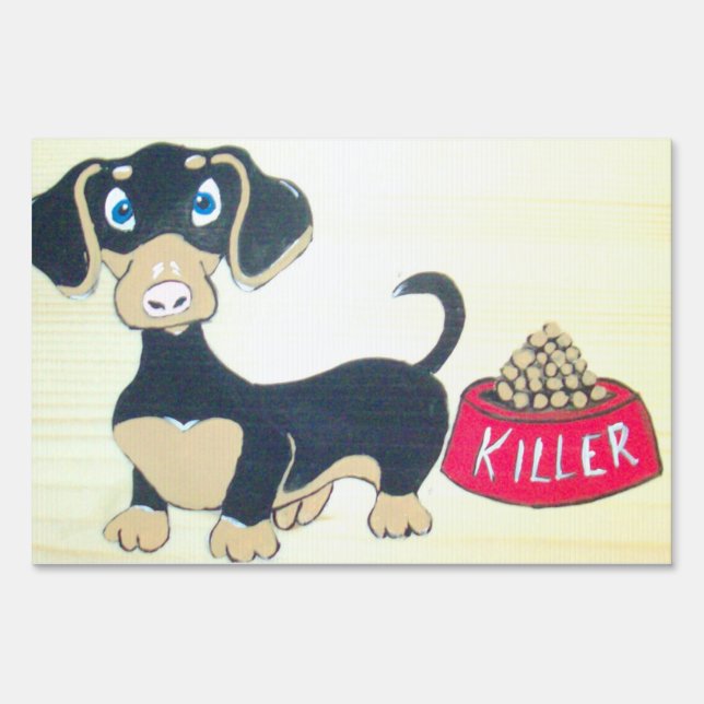 Killer Yard Sign (Front)