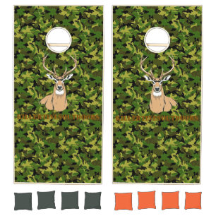 Killertinesoutdoors camo corn hole set
