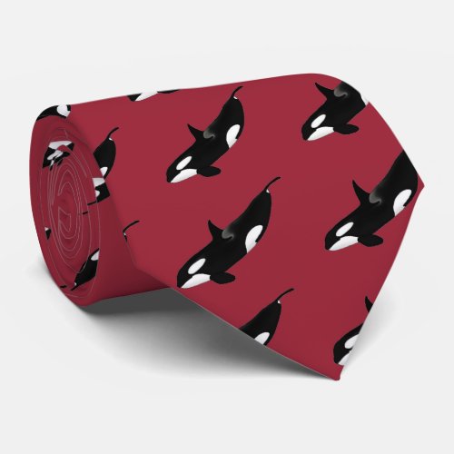 Killerwhale  Orcinus orca Tie