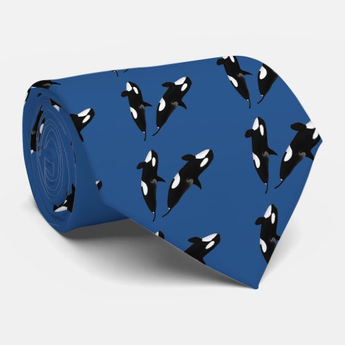 Killerwhale  Orcinus orca Tie