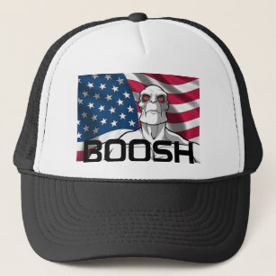 killface boosh trucker hat