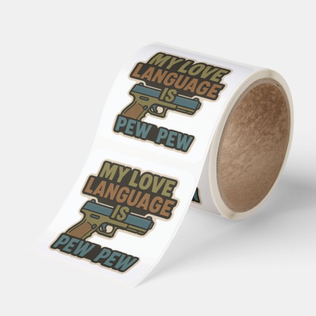 KILLIAN&CO LOVE LANGUAGE STICKERS (Roll)
