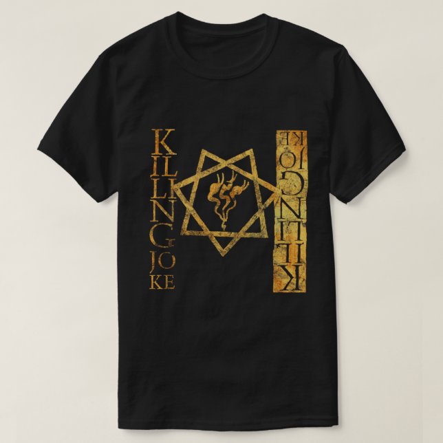 killing chigothic rock golden grunge distressed  T-Shirt (Design Front)