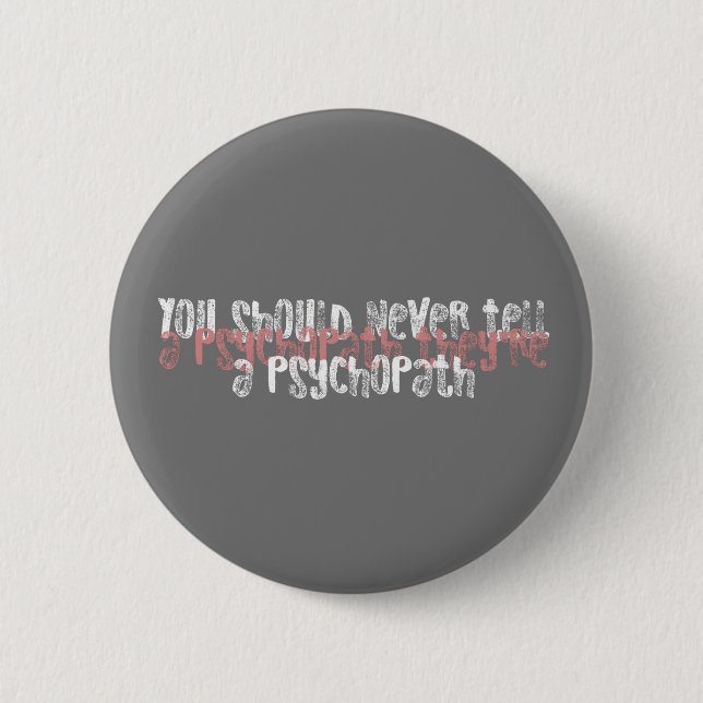 Killing Eve Quote Button (Front)