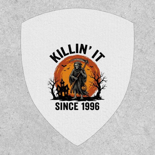 Killing It Since 1996 Vintage Halloween Reaper Des Patch