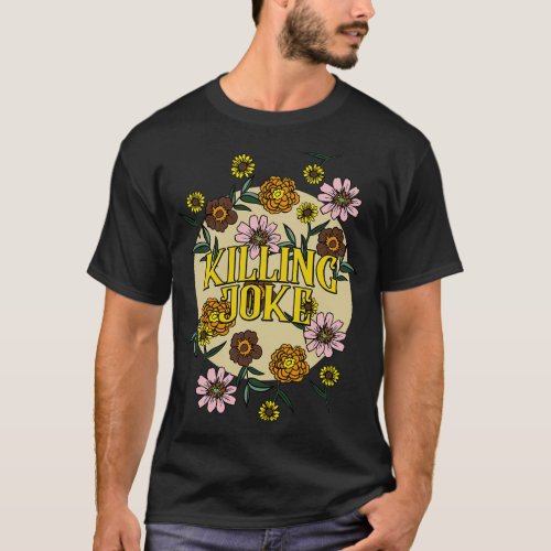 Killing Joke Name Personalized Flower Retro Floral T_Shirt