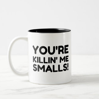 KILLING ME SMALLS Two-Tone COFFEE MUG