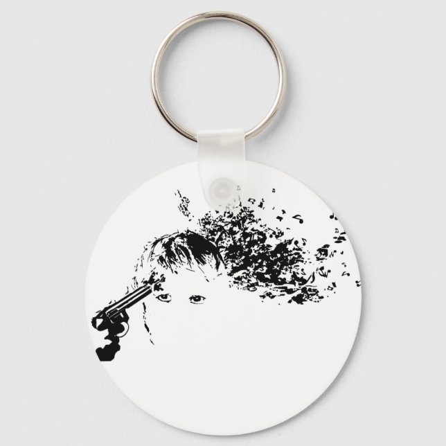 killing me softly keychain (Front)