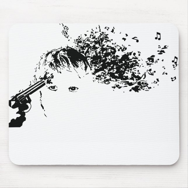 killing me softly mouse pad (Front)