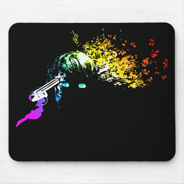 killing me softly mouse pad (Front)