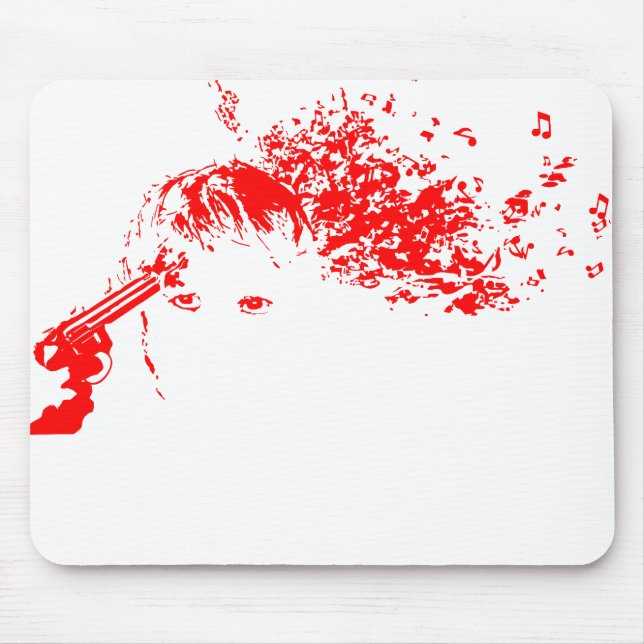 killing me softly mouse pad (Front)