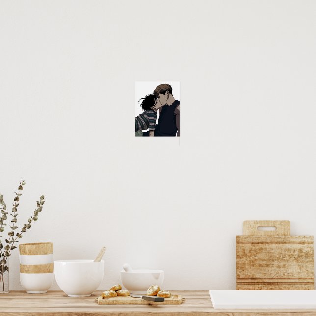 Killing Stalking Kiss Poster | Zazzle
