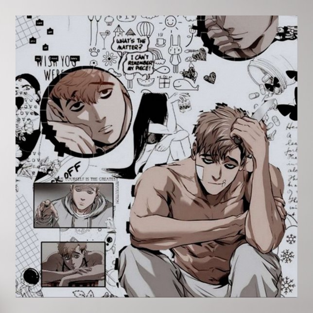 Killing Stalking Muscular Boy  Poster (Front)