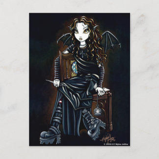 "Killing Time" Dark Fae Postcard