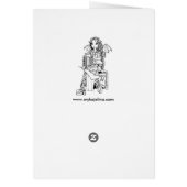 Killing Time Gothic Faerie Card (Back)