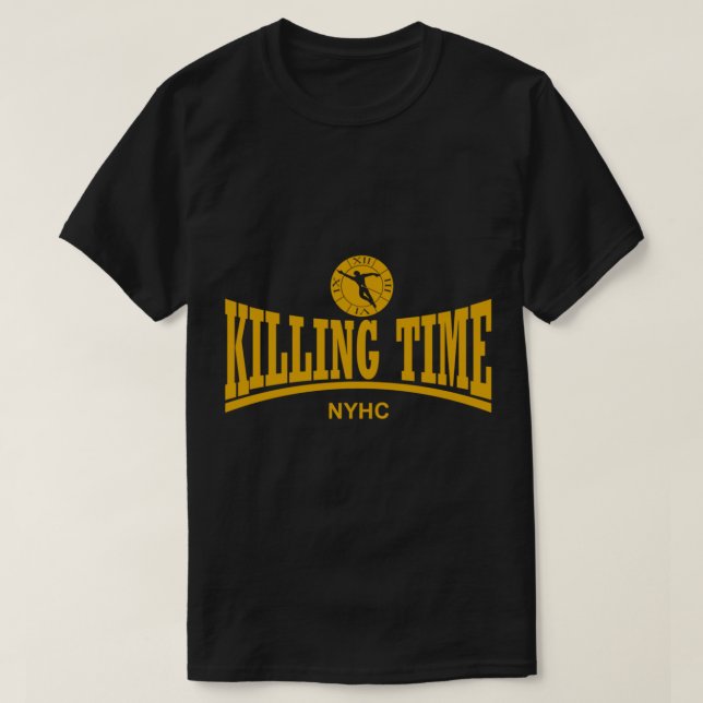 Killing Time NYHC Gold Logo Essential T-Shirt (Design Front)