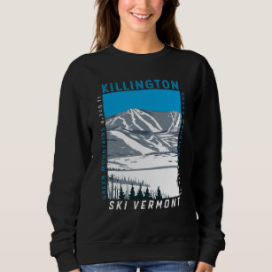 Killington Ski Area Winter Vermont Vintage Sweatshirt