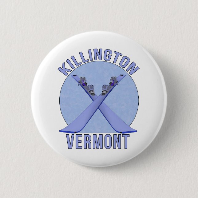 Killington, Vermont Button (Front)