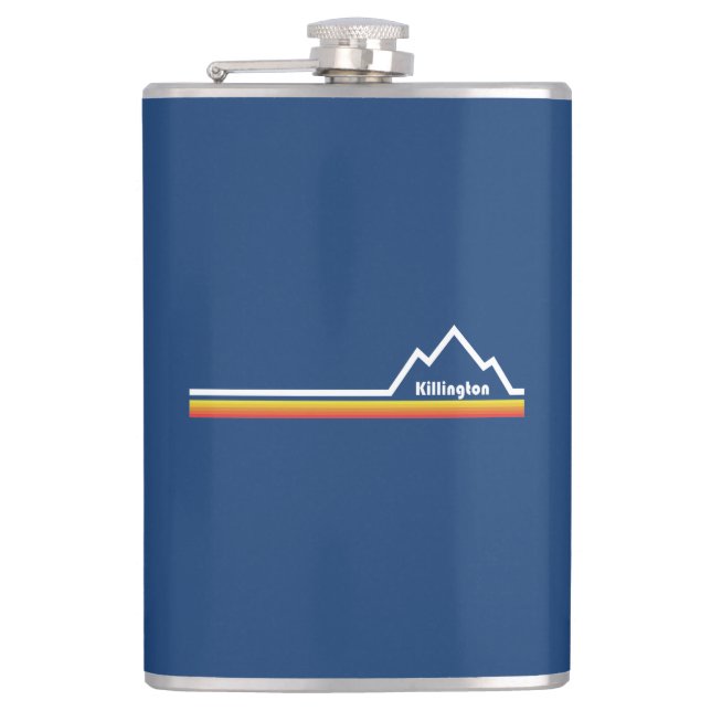 Killington, Vermont Flask (Front)