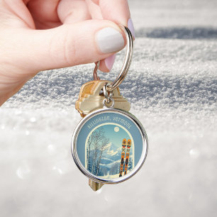 Killington Vermont ski holiday souvenir Keychain