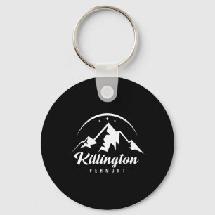 Killington Vermont Ski Resort Skiing Snowboarding Keychain