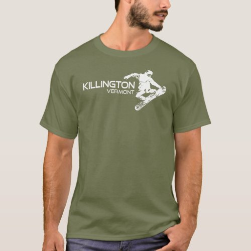 Killington Vermont Snowboarder T_Shirt