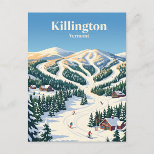 Killington Vermont, USA Postcard