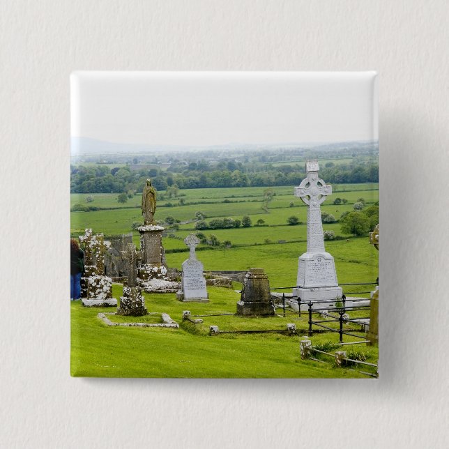 Killkenny, Ireland. The dramatic Spectacle of Pinback Button (Front)