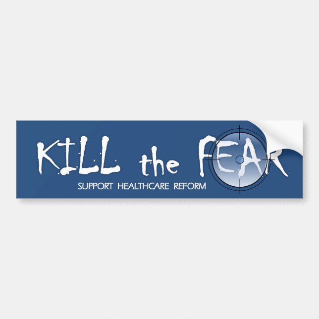 KILLTHEFEAR BUMPER STICKER (Front)