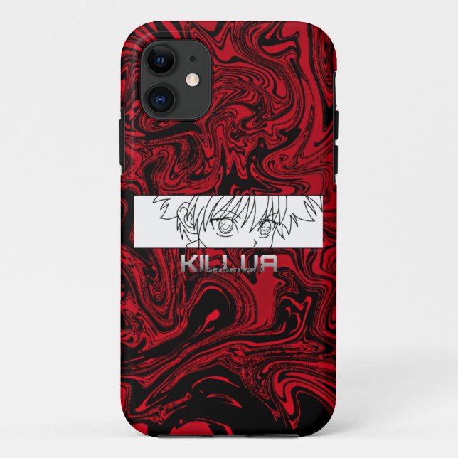 Killua: Anime Character iPhone / iPad case (Back)