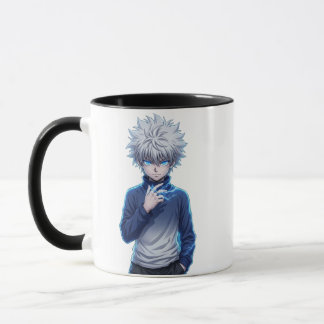 Killua Zoldyck Hunter - Anime Two-Tone Coffee Mug