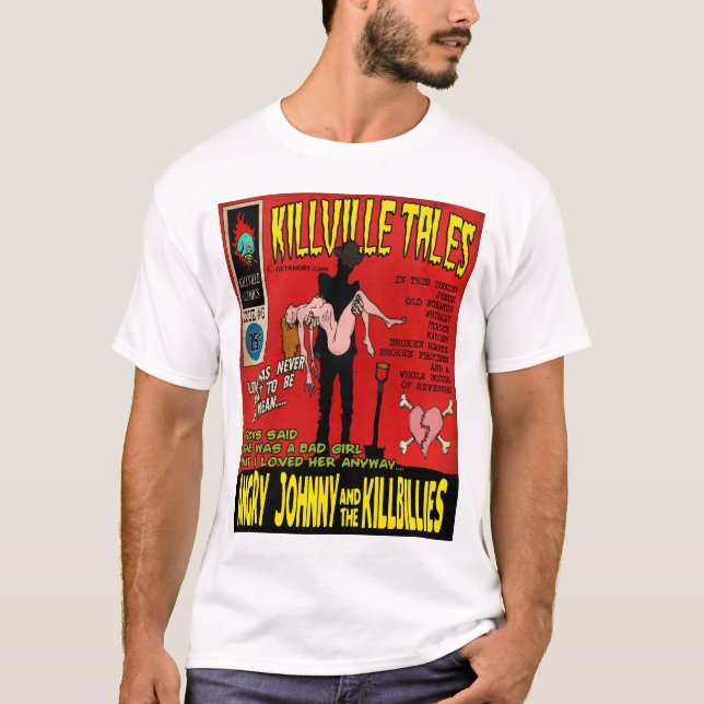 Killville Tales Comic Book Cover T-Shirt (Front)