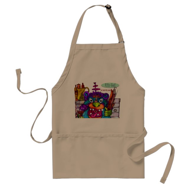 kiln god apron for ceramics (Front)