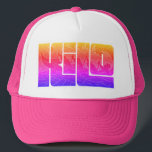 Kilo Rainbow Trucker Hat<br><div class="desc">Like a unicorn... Just mo' bettah!</div>