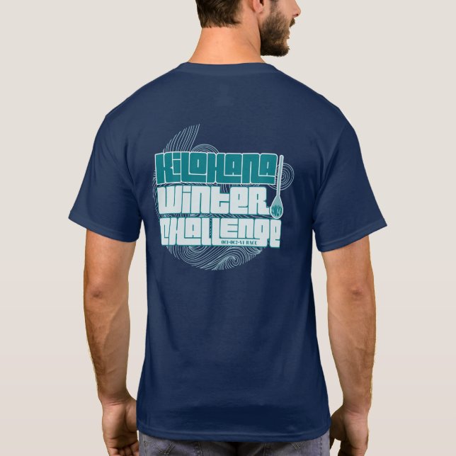 Kilohana Winter Challenge 2024 T-Shirt (Back)