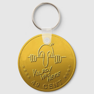 Kilroy Was Here Keychain