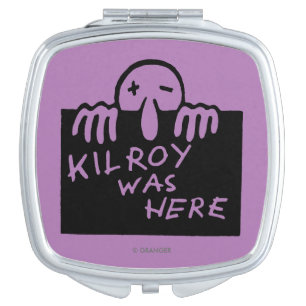 Kilroy Was Here Makeup Mirror