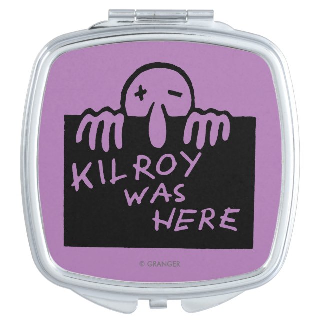 Kilroy Was Here Makeup Mirror (Front)