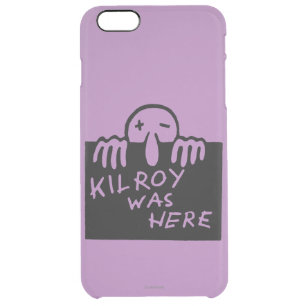 Kilroy Was Here Clear iPhone 6 Plus Case