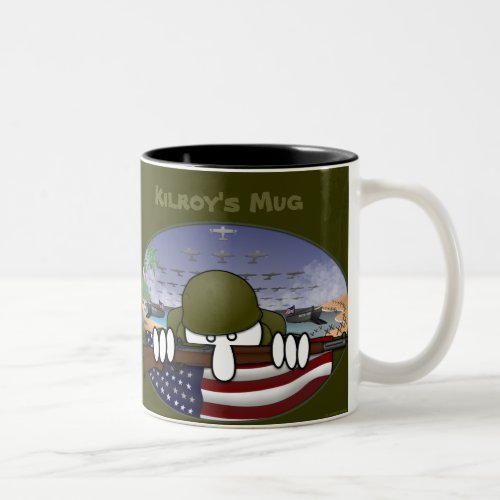 Kilroys WW2 Mug